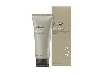 Ahava Men's Time To Energize Mineral Hand Cream, 3.4 fl oz/100 mL