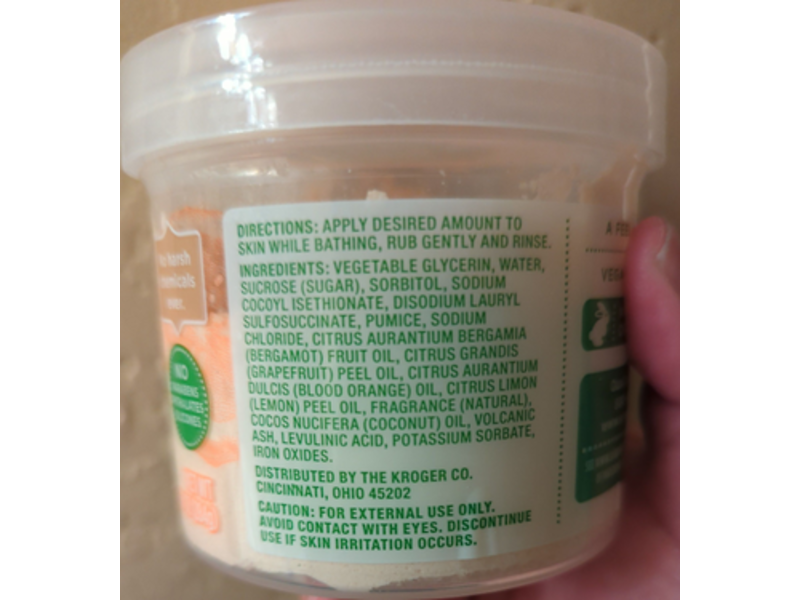 Simple Truth Whipped Soap & Scrub, Coconut, Papaya