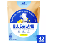 Blueland Dishwasher Detergent Tablets, Lemon Zest, 40 Loads, 9.5 oz/268 g - thumbnail 1