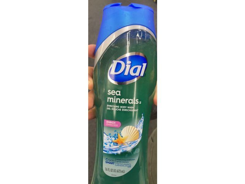 Dial Enriching Body Wash Gel, Sea Minerals, 16 fl oz/473 mL