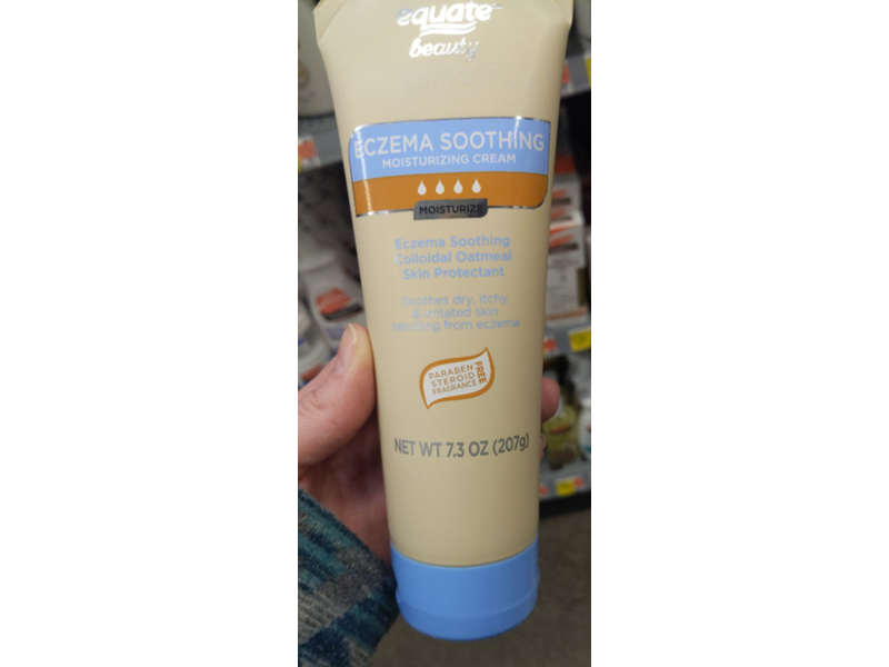 Equate Beauty Eczema Soothing Moisturizing Cream, Colloidal Oatmeal, 7.3 oz/207 g
