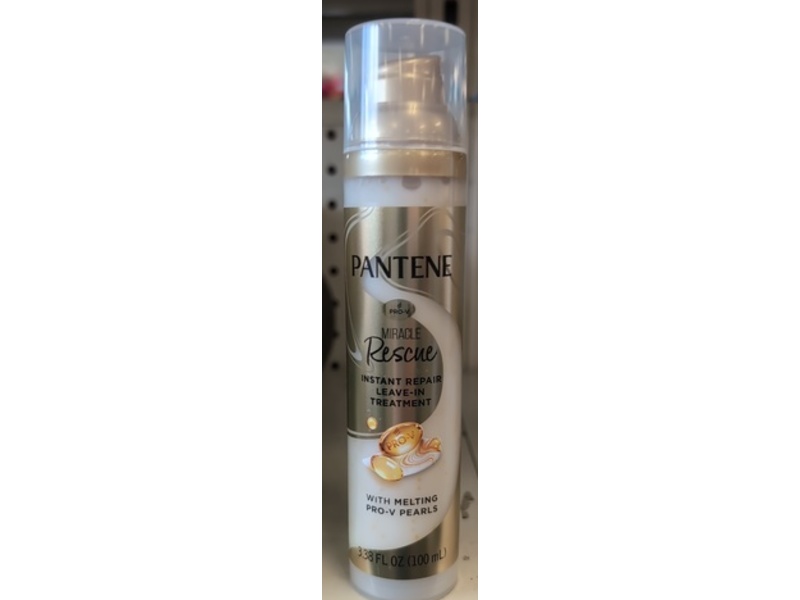 Pantene Pro-V Miracle Rescue Instant Repair Leave-In Treatment, 3.38 fl oz/100 mL