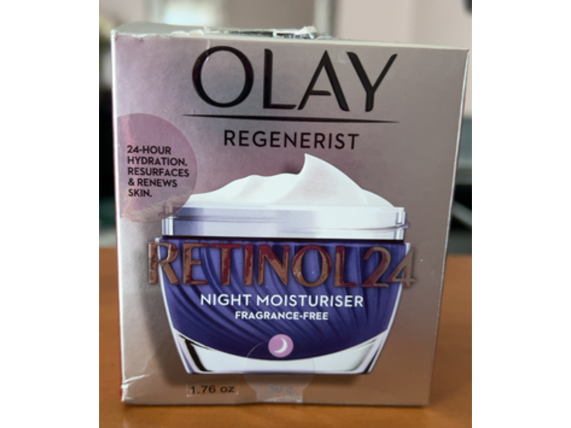 Olay Regenerist Retinol 24 Night Moisturizer, 1.76 /50 g
