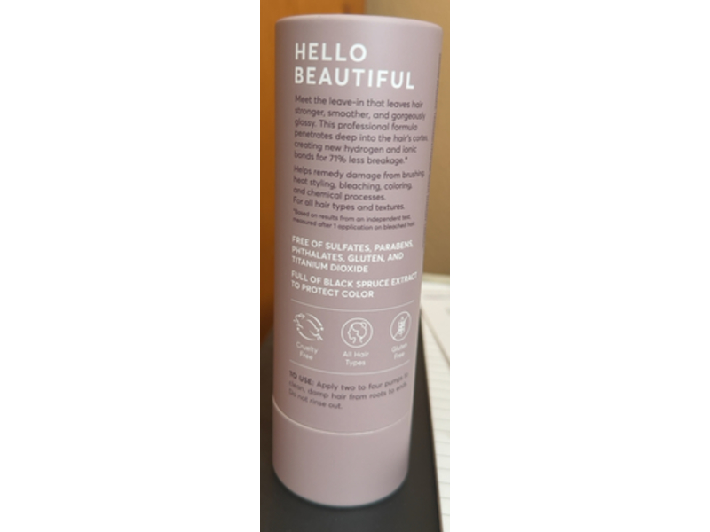 Madison Reed Bond Building Leave-In Treatment, Bonding Time, 4 fl oz/118 mL