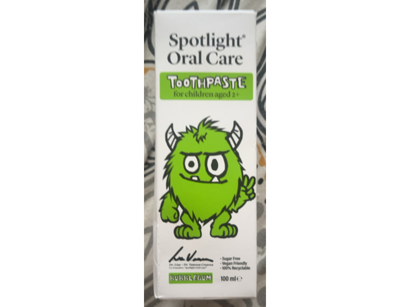 Spotlight Oral Care Children Toothpaste, Bubblegum, 100 mL