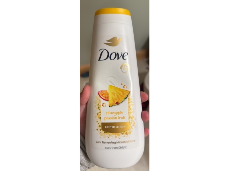 Dove Limited Edition Body Wash, Pineapple & Passion Fruit, 20 fl oz
