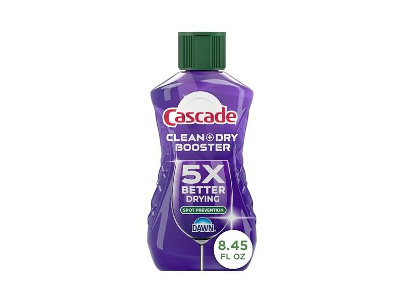 Cascade Clean + Dry Booster, 80 Loads, 8.45 fl oz/250 mL.