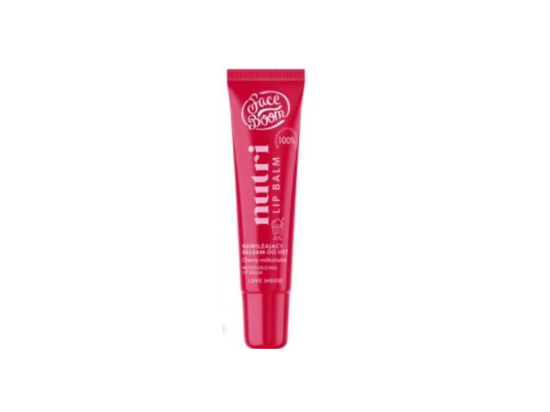 Face Boom Nutri Lip Balm, 01 Cherry, 10 g