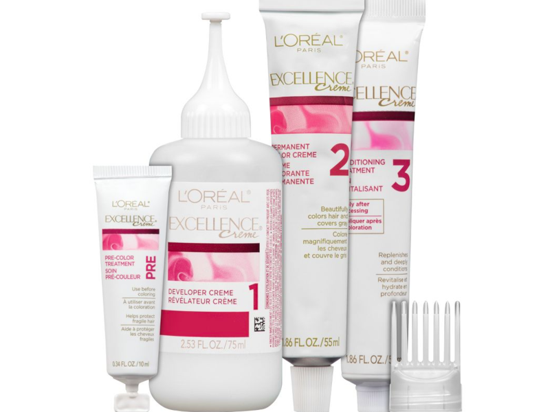 L'Oreal Paris Excellence Creme Triple Protection Hair Color, 5 Medium Brown, 1 Kit