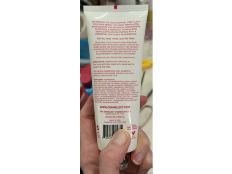 Dermelect Cosmeceuticals Rapid Repair Daily Amino Gel Cleanser, 4 fl oz/113 g