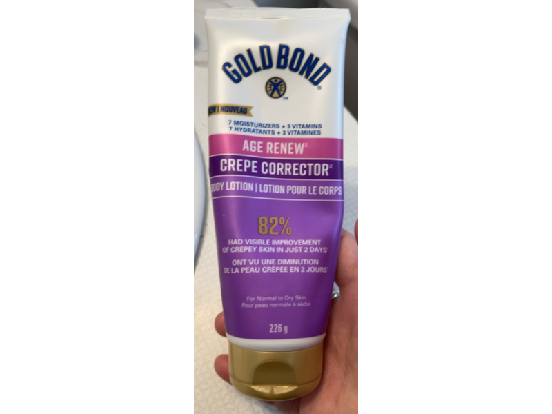 Gold Bond Age Renew Crepe Corrector Body Lotion, 8 oz/226 g