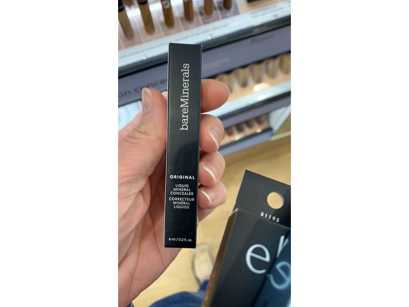 bareMinerals Original Liquid Mineral Concealer, Tan 4C, 0.2 oz/6 mL