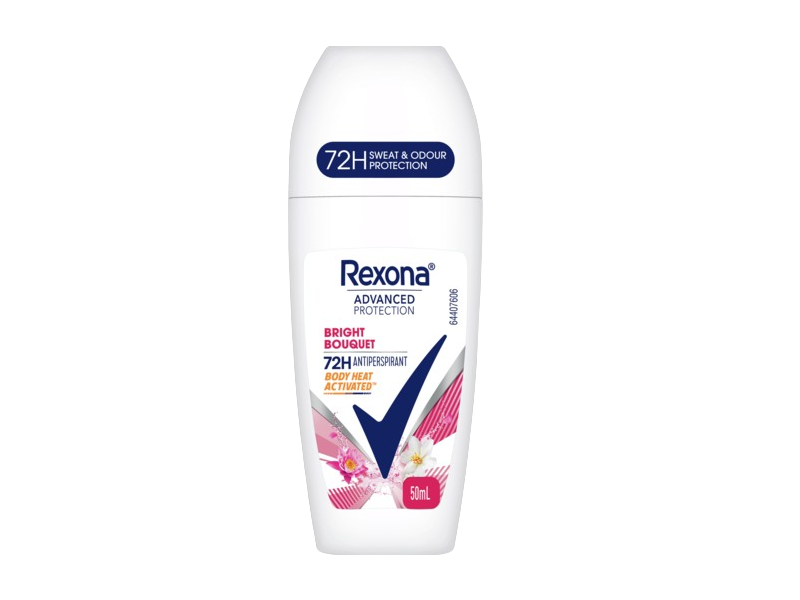 Rexona Advanced Protection 72H Antiperspirant, Bright Bouquet, 50 mL