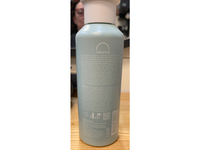 Neuma Neu Volume Shampoo, Coconut & Avocado Oil, 8.5 fl oz/250 mL