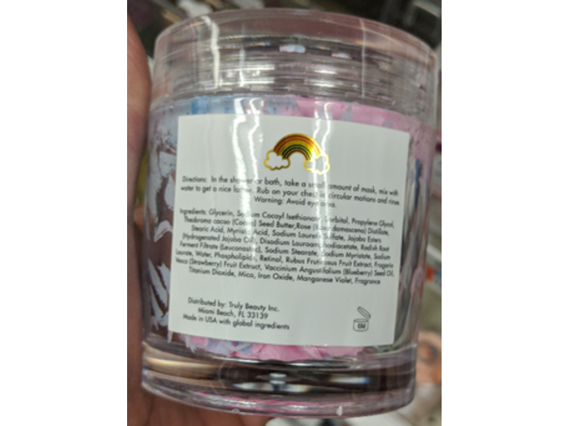 Firm Chest & Boob Mask, Mixed Berries + Retinol, 2 fl oz/60 mL