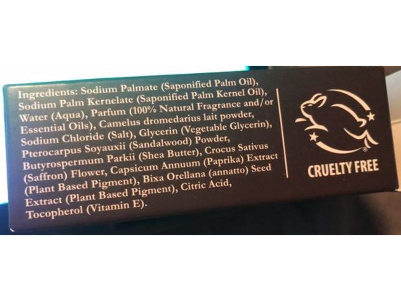 One With Nature Soap Bedu Camel Milk, Sandalwood & Saffron, 4 oz / 113 g