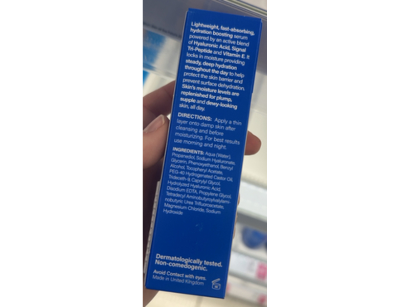 Coats Hydration Intensifying Gel Serum, 1.0 fl oz/30 mL