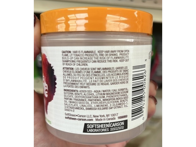 SoftSheen-Carson Dark And Lovely Au Naturale Anti-Shrinkage 10-In-1 Styles Gelee, Mango Oil & Bamboo Milk, 5.3 oz/152 g
