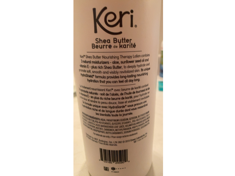 Keri Nourishing Therapy Lotion, Shea Butter, 900 mL
