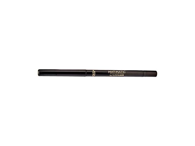 L'Oreal Paris Super Mat-Matic Waterproof Eyeliner, Ultra Black, 0.017 oz