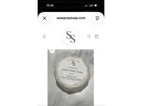 Sea Spray Soap Coconut Free Solid Dish Soap Refill, Fragrance Free, 6 oz/170 g - thumbnail 2