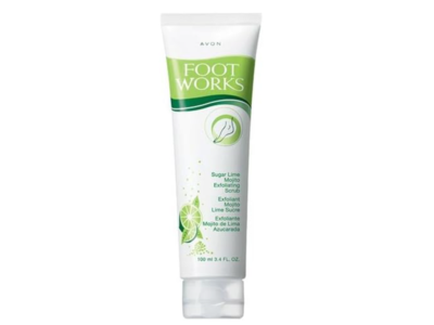 Avon Foot Works Exfoliating Scrub, Mojito, 3.4 fl oz/100 mL