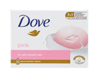 Dove Pink 3 In 1 Cream Bar Soap, 3.17 oz/90 g, Pack Of 8 - Image 2
