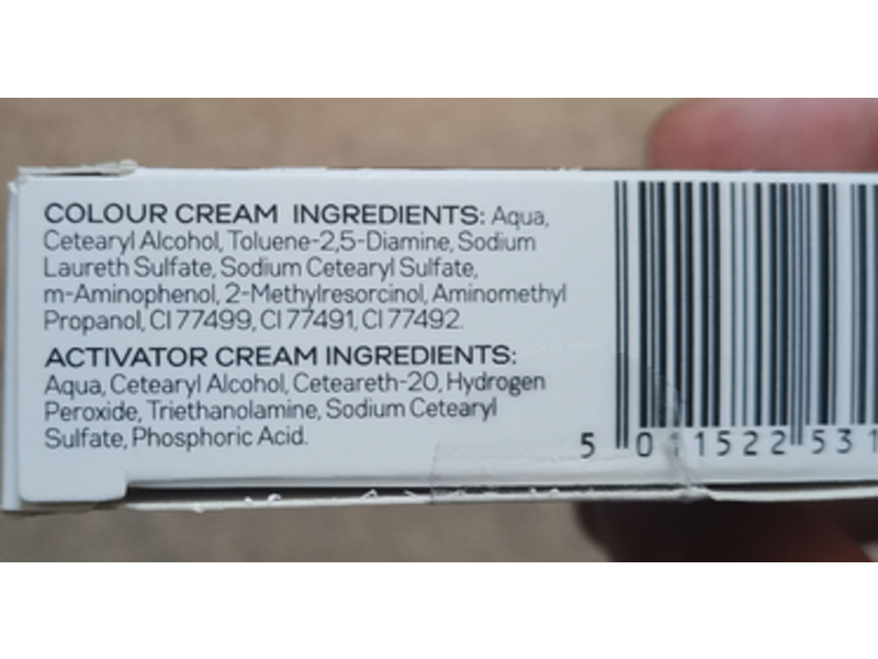 Eylure Dybrow Permanent Tint Dye Kit, Dark Brown