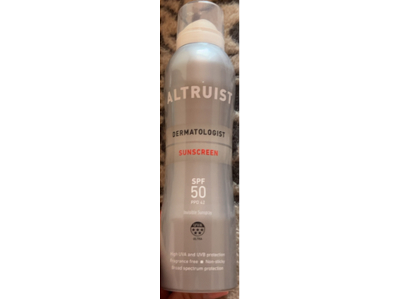 Altruist Dermatologist Sunscreen, SPF 50, 200 mL