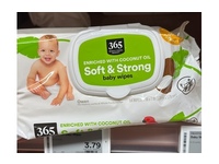 365 by Whole Foods Market Soft & Strong Disposable Baby Wipes, Coconut Oil, 64 Count - thumbnail 2