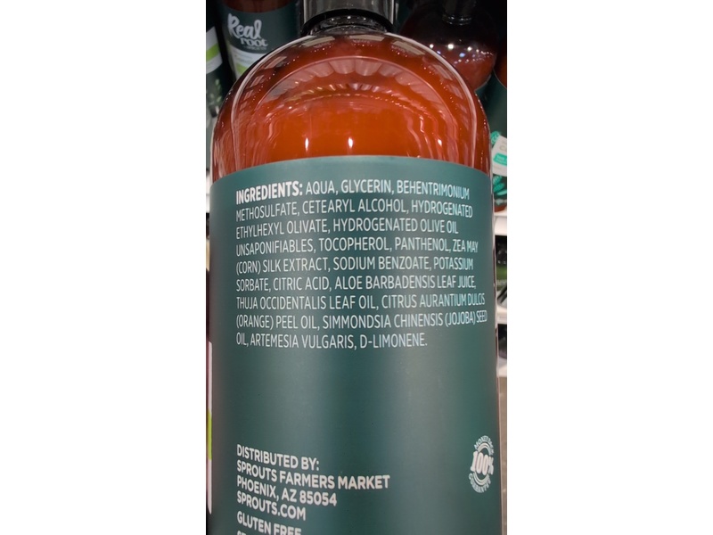 Real Root By Sprouts Moisturizing Conditioner, Aloe, 32 fl oz/946 mL