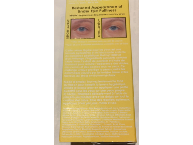 Grande Cosmetics Grande Revive Brightening Eye Cream, 0.24 fl oz/1.7 mL