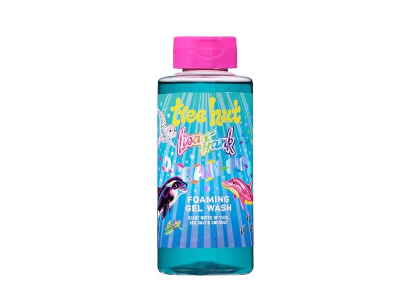 Tree Hut Lisa Frank x Ocean Pop Foaming Gel Wash, 18 fl oz/532 mL