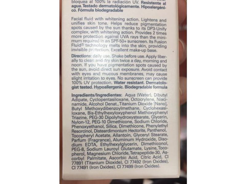 ISDIN Fotoultra 100 Active Unify Fusion Fluid Color, SPF 50+, 50 ml