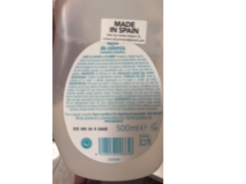 Nenuco Baby Cologne Water, 500 mL