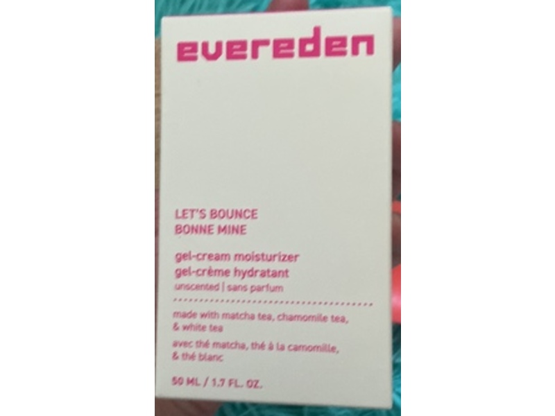 Evereden Let's Bounce Gel-Cream Moisturize, 1,7 fl oz/50 mL