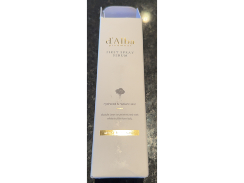 d'alba White Truffle First Spray Serum, 1.69 fl oz