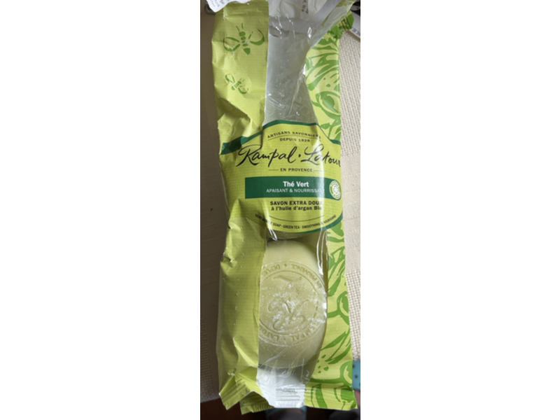 Rampal Latour The Vert Savon Extra Doux Soap, Green Tea, 5.3 oz/150 mL