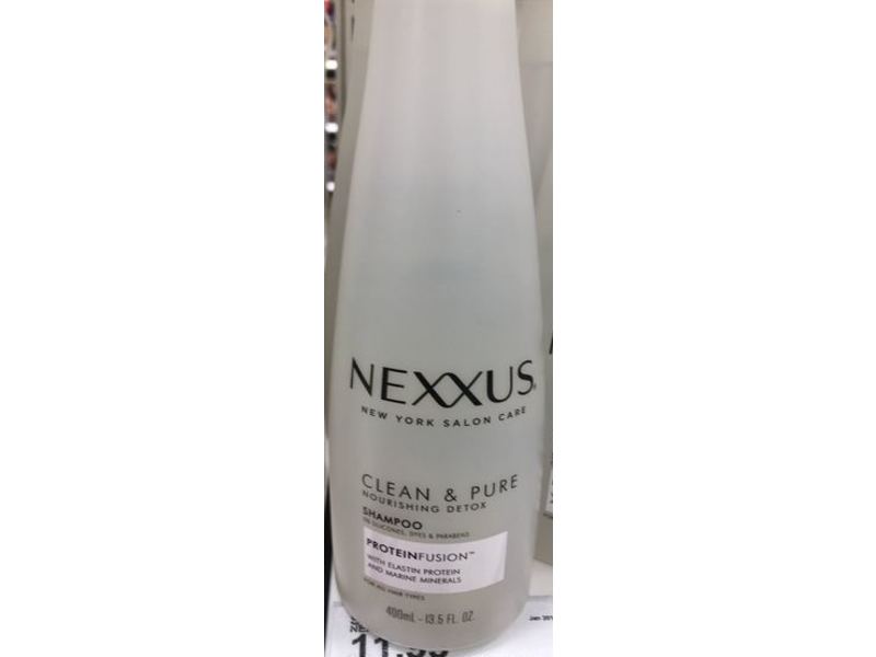 Nexxus Clean & Pure Nourishing Detox Shampoo, 13.5 fl oz/400 mL
