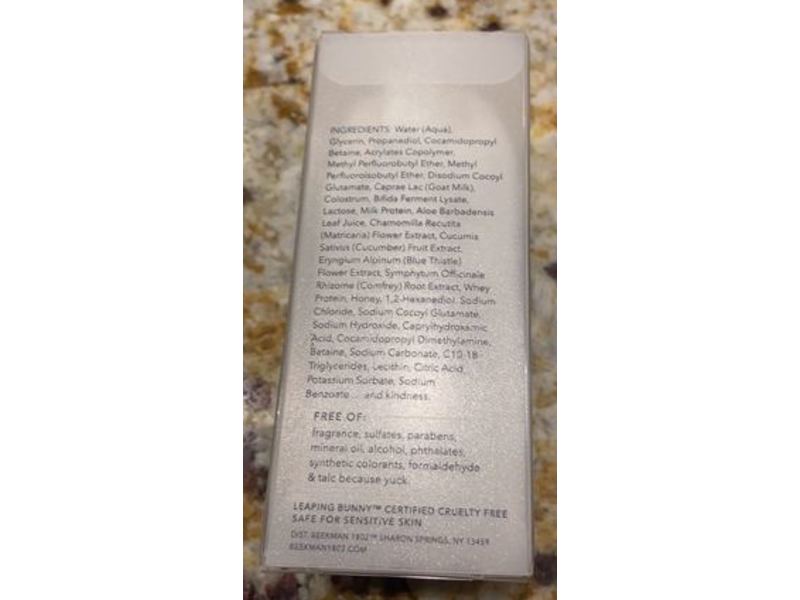 Beekman 1802 Calming Bubble Mask, Milk Foam, 1.69 fl oz/50 mL