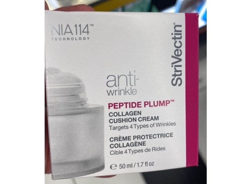 StriVectin Peptide Plump Anti-Wrinkle Collagen Cushion Cream, 1.7 fl oz/50 mL