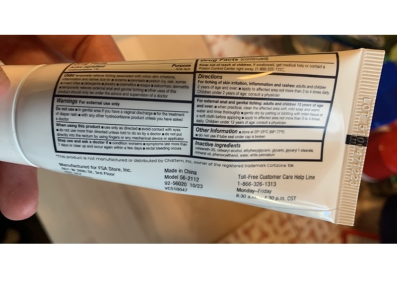 Caring Mill Hydrocortisone Cream, 2 oz/56.6 g