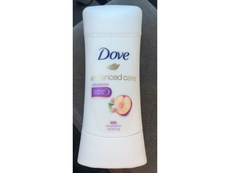Dove Advanced Care Antiperspirant Deodorant, Rebalance 2.6 oz/74 g