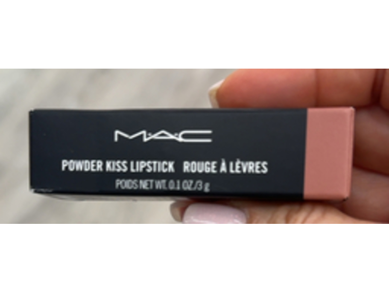 M.A.C Podwer Kiss Lipstick, Teddy 2.0, 0.1 oz/3 g