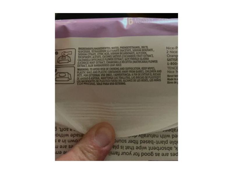 Nice 'N Clean Baby Wipes, Sensitive Skin, 56 Count