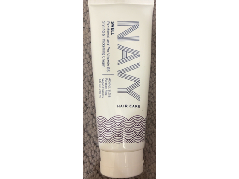 Navy Hair Care, Styling & Thickening Cream, 8 fl oz/ 236 mL