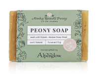 Alpenglow Bar Soap, Peony, 4 oz/113 g - Image 2