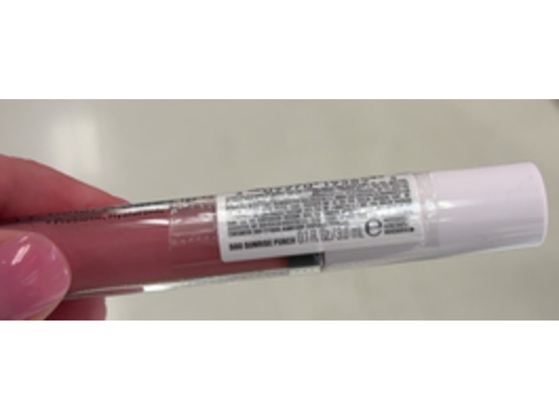 Almay Color & Care Hydrating Lip Gloss, 500 Sunrise Punch, 0.1 fl oz