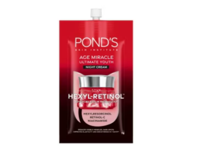 Pond's Age Miracle Hexyl Retinol Night Cream, 5 g