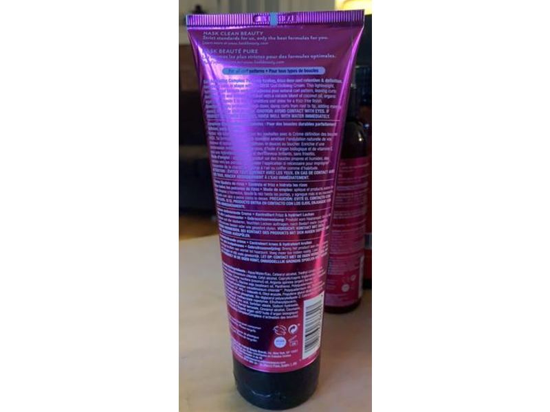 Hask Curl Care Curl Defining Cream, Coconut Oil, Argan Oil & Vitamin E, 6.7 fl oz/198 mL